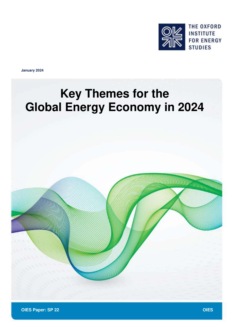 2024年全球能源经济主题（英文版）--牛津能源研究所_第1页