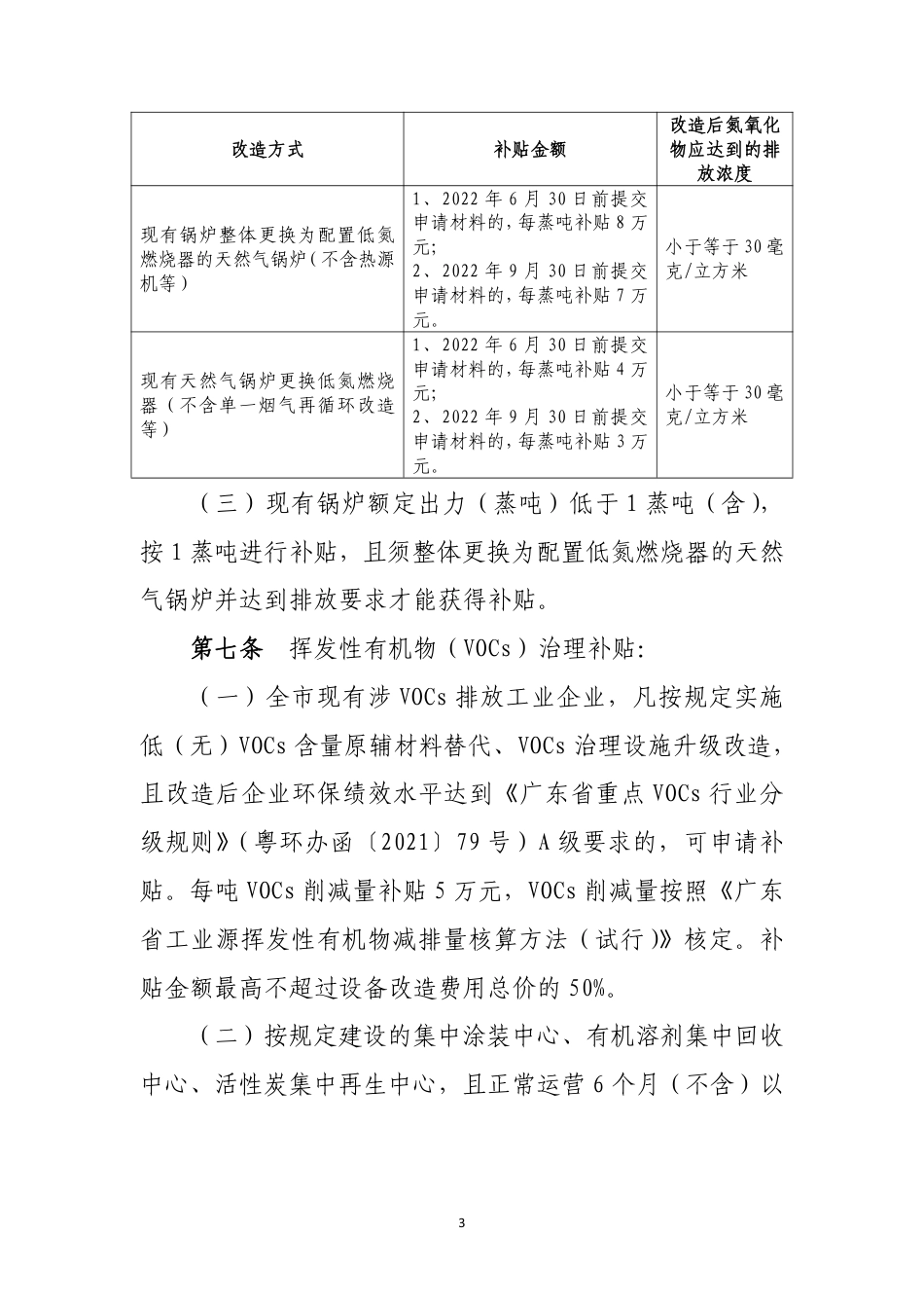 【政策】深圳市大气环境质量提升补贴办法（2022-2025年）（征求意见稿）_第3页