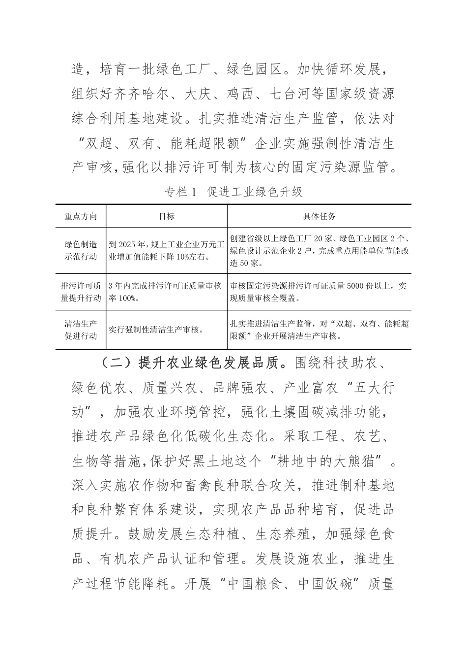 【政策】黑龙江省建立健全绿色低碳循环发展经济体系实施方案_第3页