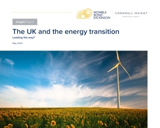 英国与能源转型：如何引领潮流（英）-Cornwall Insight  