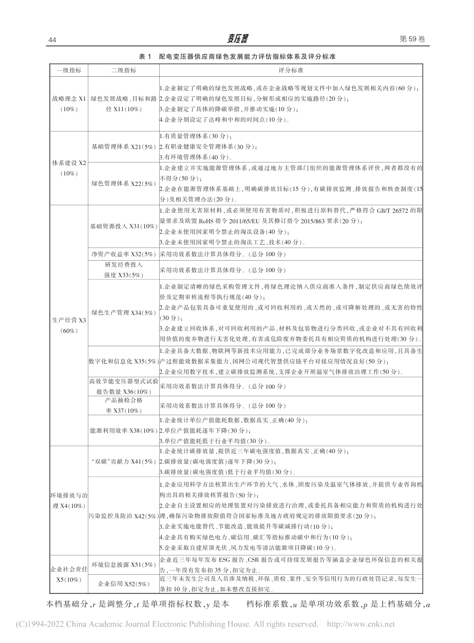 配电变压器供应商绿色发展能力评估方法的研究_第3页