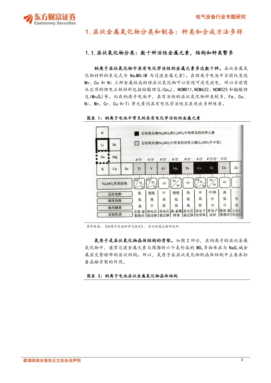 钠离子电池专题之三：铜基和镍基层状氧化物金属原材料需求拆解-东方财富证券_第3页