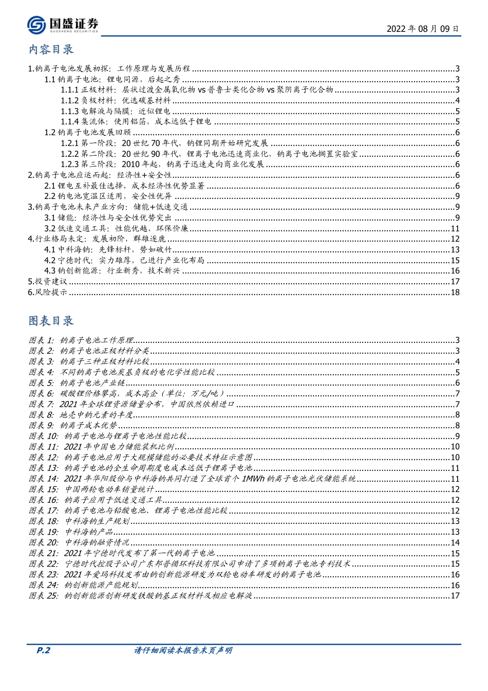 钠离子电池：后起之秀，时机已至-国盛证券_第2页