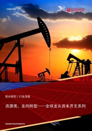 长江证券-能源行业全球龙头资本开支系列：资源类，走向转型-220602