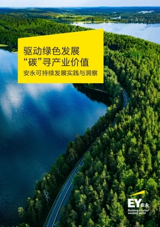 驱动绿色发展 “碳”寻产业价值-安永