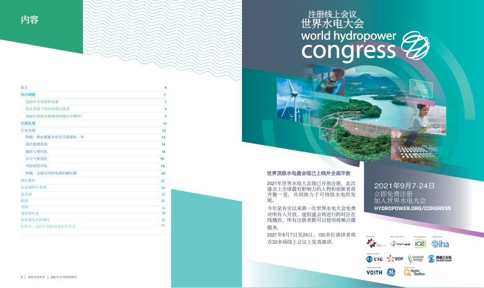 2021年全球水电现状报告 （中文版）-国际水电协会_第2页