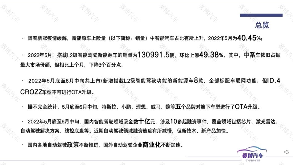 2022年6月智能汽车月度报告-赛博汽车_第3页
