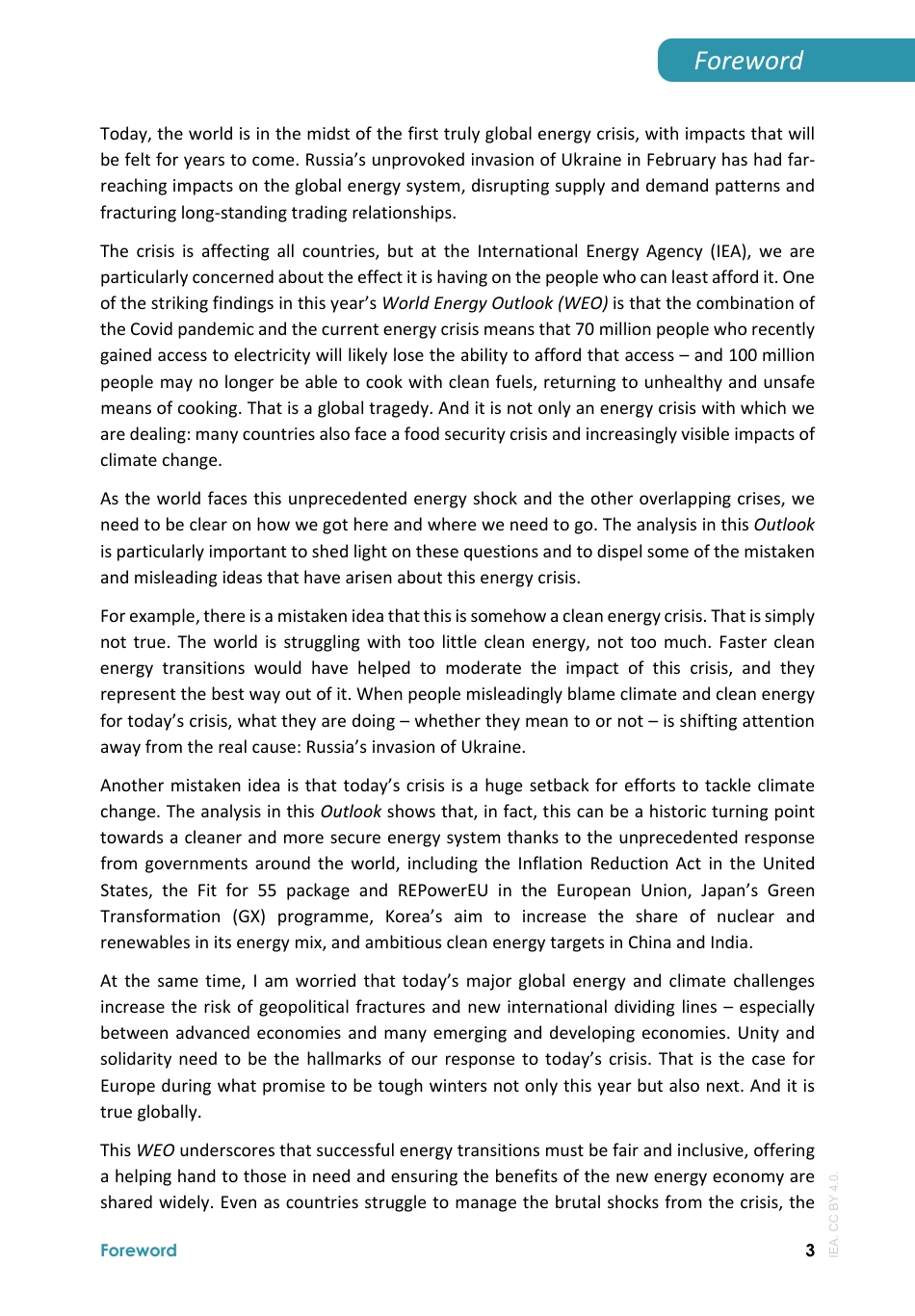 2022年世界能源展望（英）-IEA_第3页