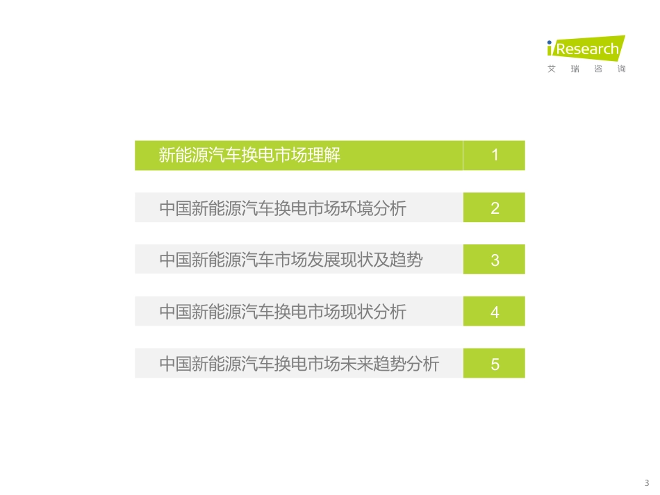 2022年中国新能源汽车换电市场研究报告-艾瑞咨询_第3页