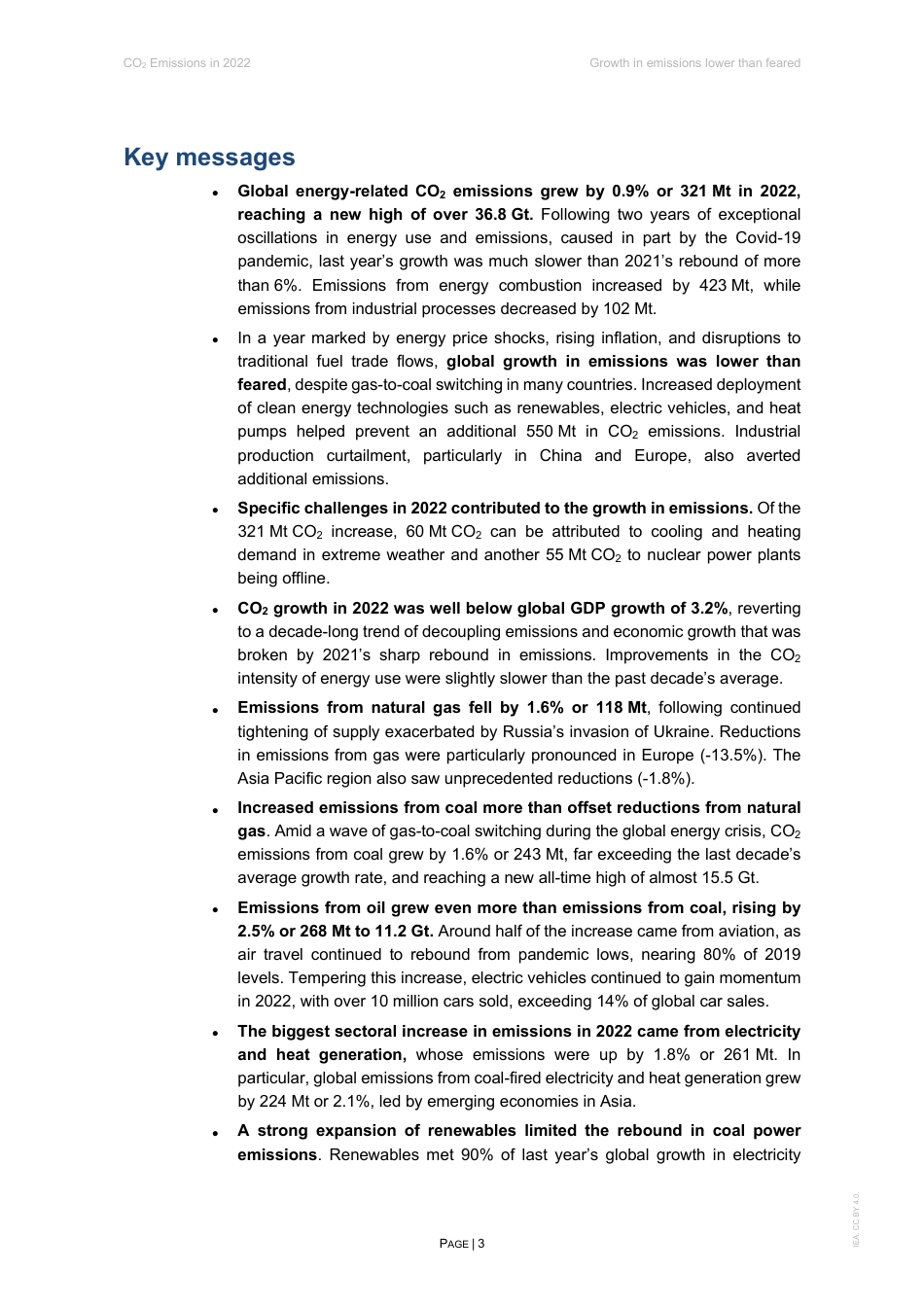 20230302 IEA CO2Emissionsin2022_第3页