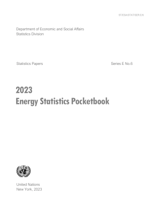 2023年能源统计手册（英文版）---联合国