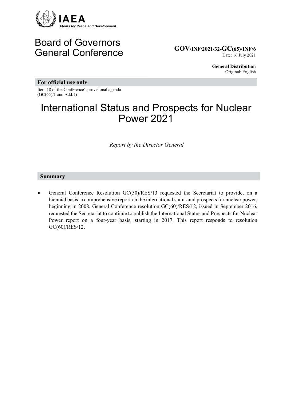 IAEA：2021年核能的国际现状与前景_第3页