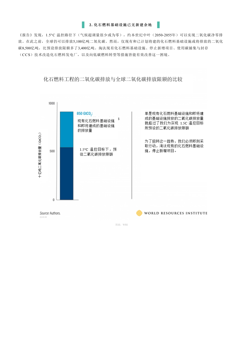 IPCC-WGⅢ 6大重点解读：减缓气候变化路在何方_第2页