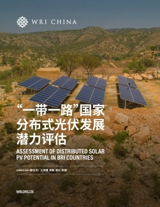 “一带一路”国家分布式光伏发展潜力评估-WRI