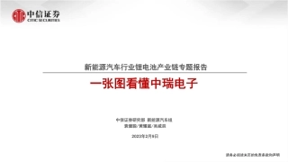 【研报】锂电池产业链专题报告，一张图看懂中瑞电子---中信证券