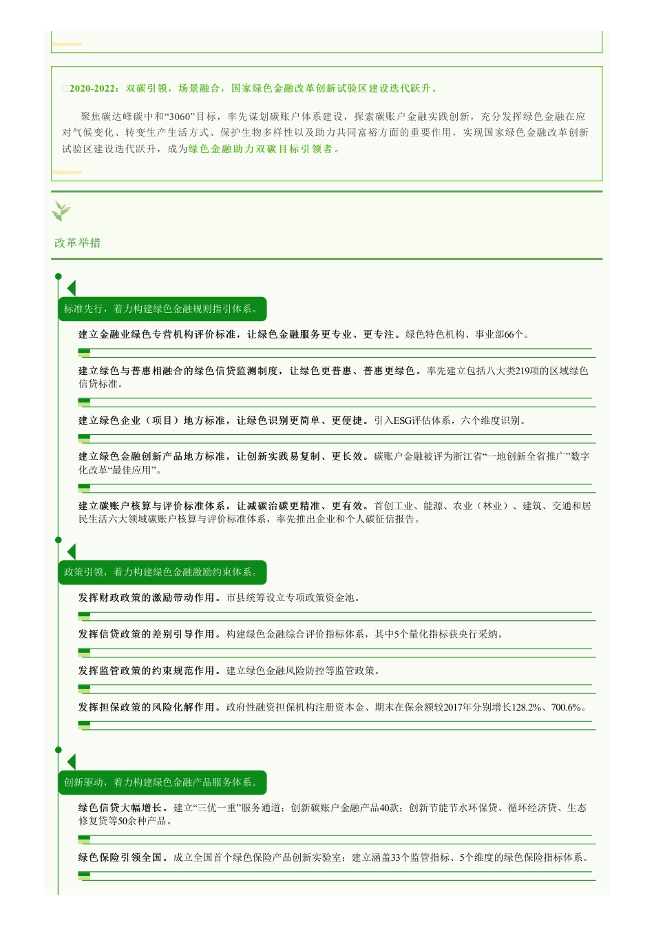 一图读懂丨衢州市绿色金融改革报告_第2页