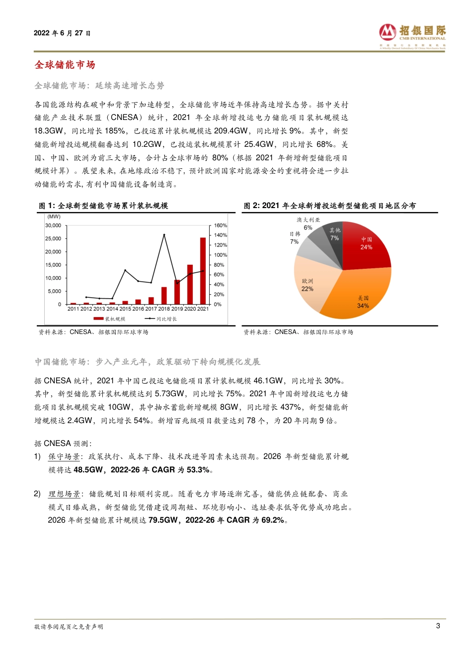 中国储能行业专题：东风将至，快速上行赛道潜力巨大-招银国际_第3页