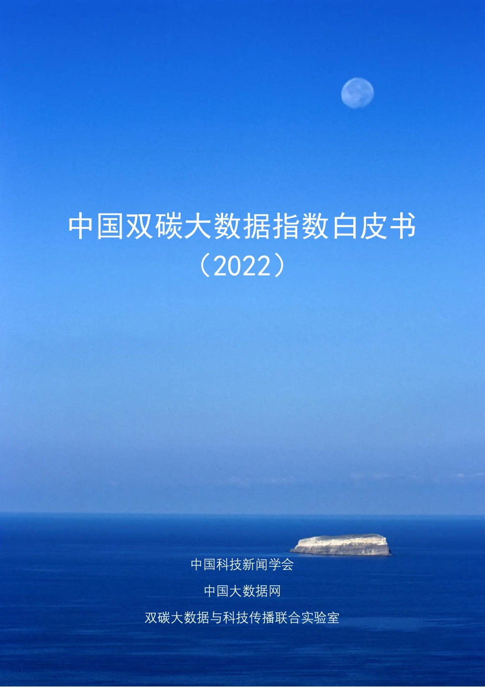 中国大数据网-中国双碳大数据指数白皮书（2022）_第1页