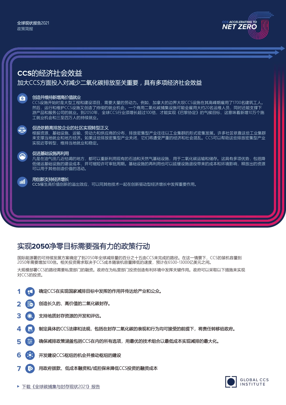 全球碳捕集与封存现状2021中文政策简报_第2页