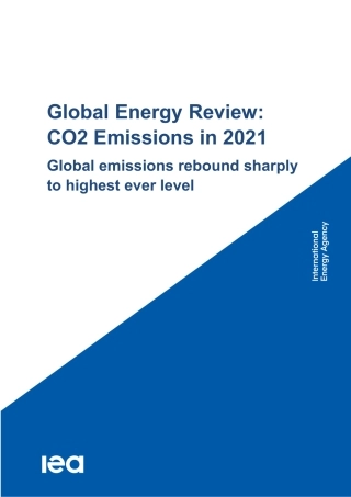 全球能源回顾：2021年二氧化碳排放量（英）-IEA