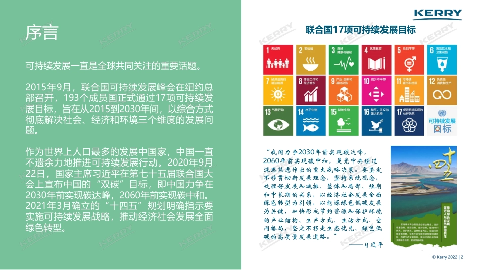 凯爱瑞中国可持续发展白皮书---KERRY_第2页