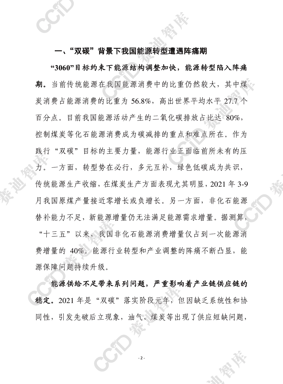 双碳背景下我国能源保障体系亟需完善-赛迪_第2页