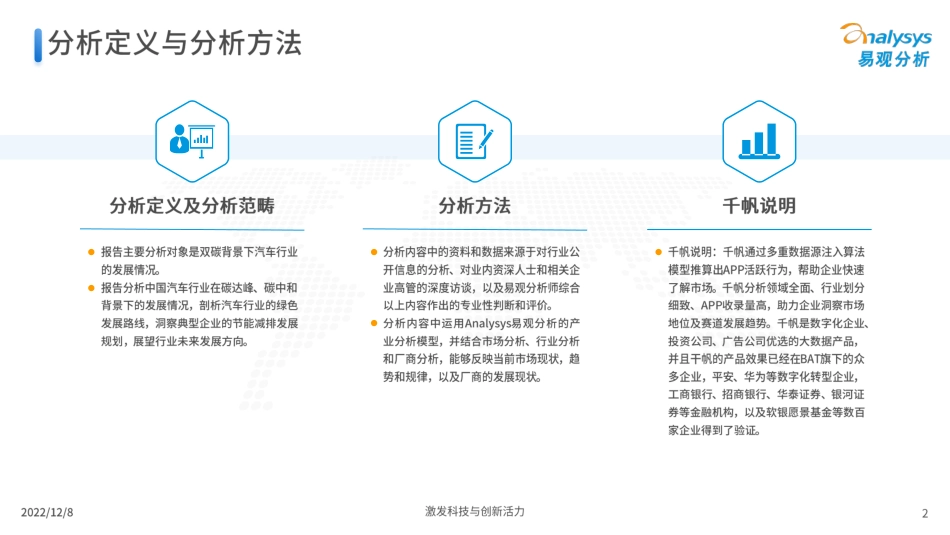 双碳背景下的汽车行业发展洞察2022-易观分析_第2页