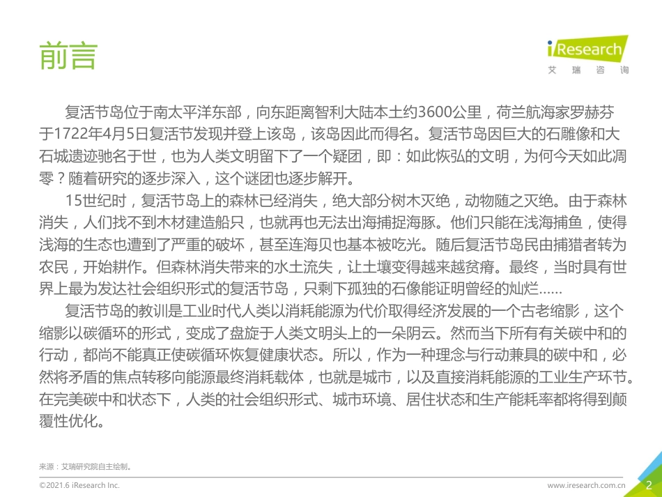 古太古代—2021年中国碳中和行业研究报告-艾瑞咨询_第2页