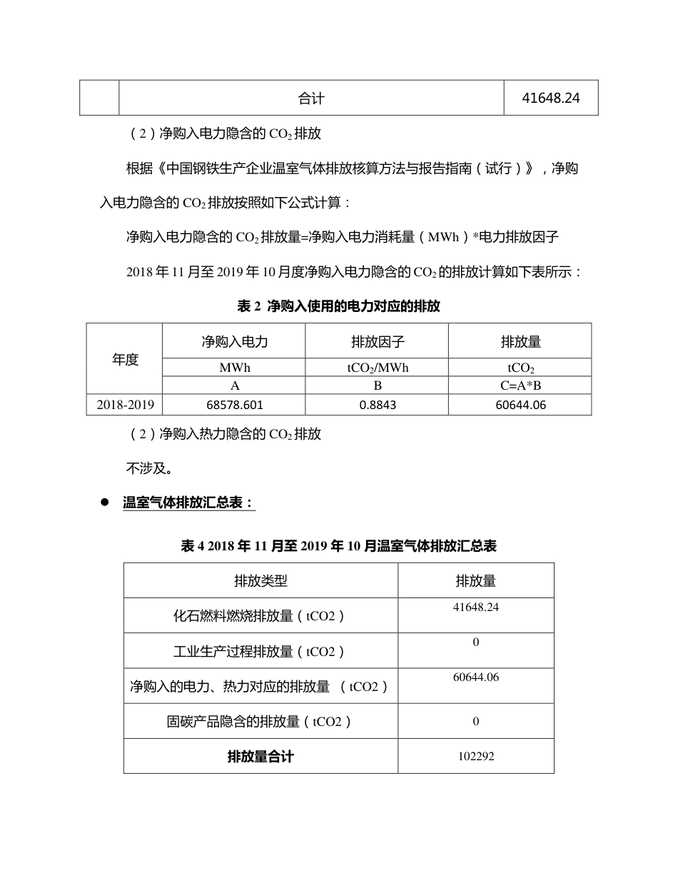 唐山正元管业有限公司-碳排放报告（2019年）_第2页