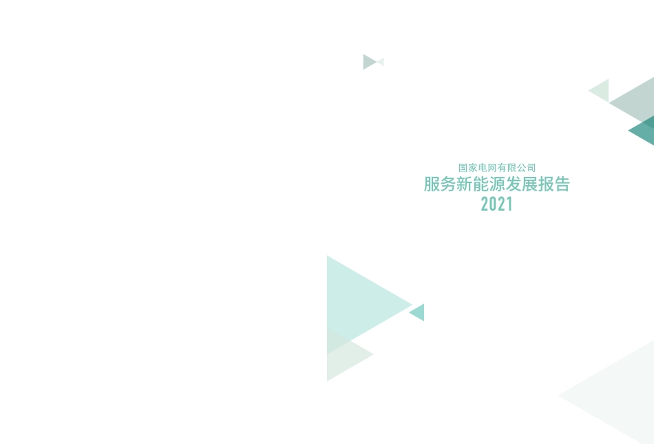 国家电网有限公司服务新能源发展报告2021_第2页