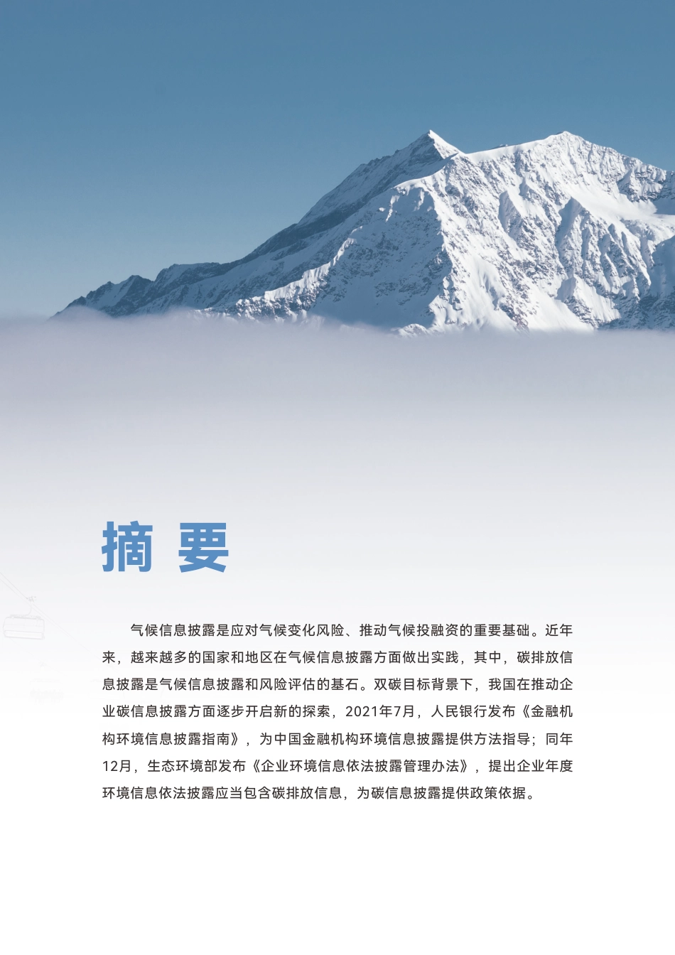 基于碳市场开展中国气候信息披露国际经验与政策建议（中文版）---环境保护基金_第2页