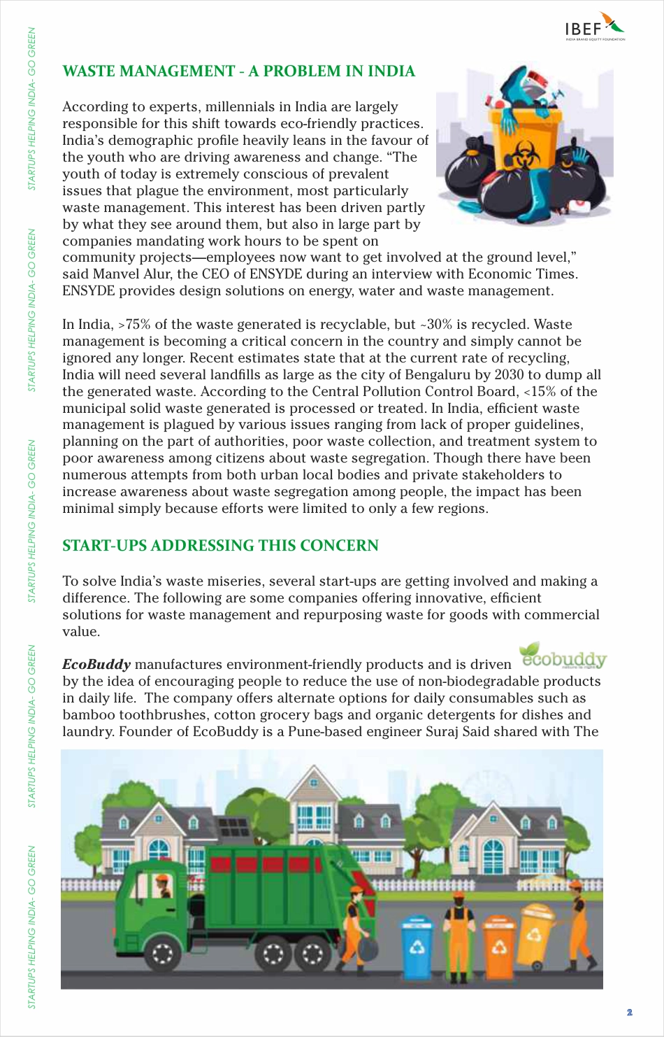 帮助印度走向绿色的初创公司（英文版）---印度品牌价值基金会_第2页