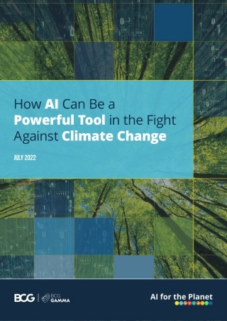应对气候危机：人工智能大有可为（英）-波士顿咨询