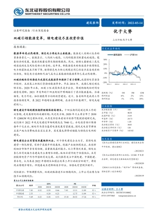 建筑装饰行业深度报告：双碳引领能源变革，绿电建设尽显投资价值-20220314-东北证券-46页
