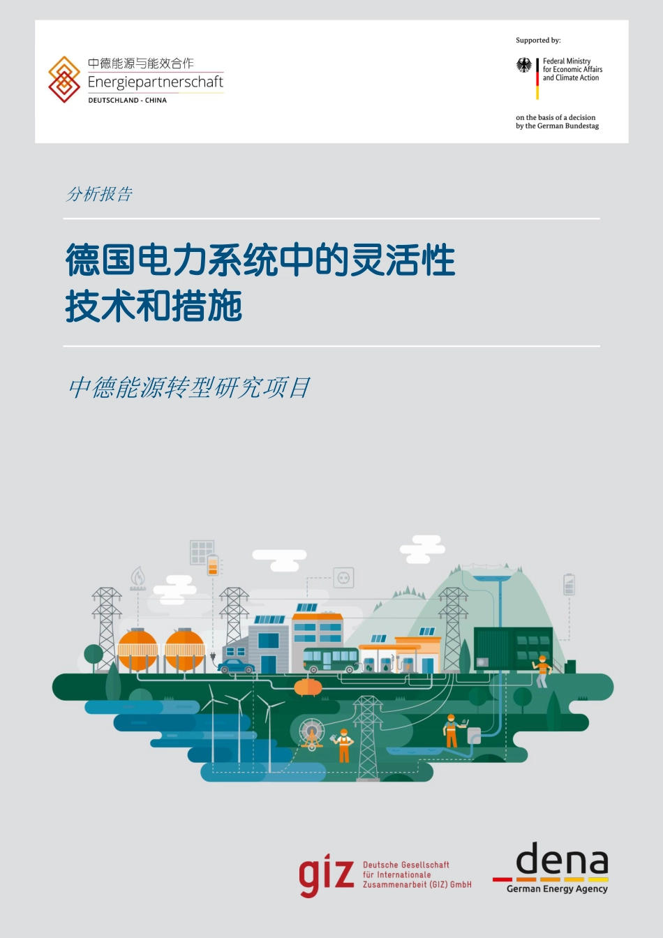 德国电力系统中的灵活性技术和措施-德国能源署_第1页