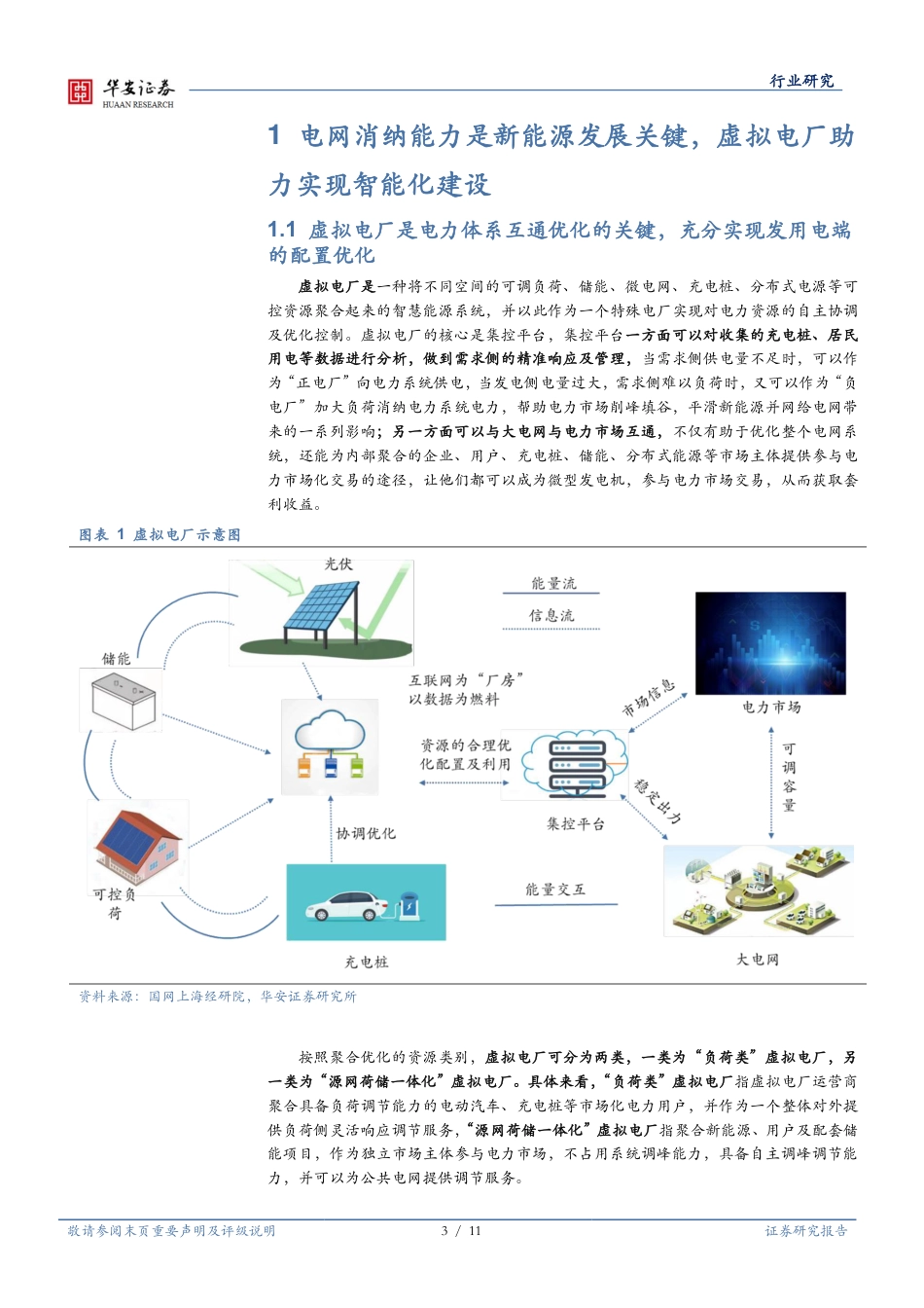 新型电力系统的重要一环，虚拟电厂联通电力体系-华安证券_第3页