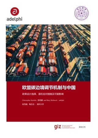 欧盟碳边境调节机制与中国