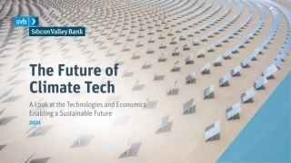 气候科技的未来（英）-美国硅谷银行