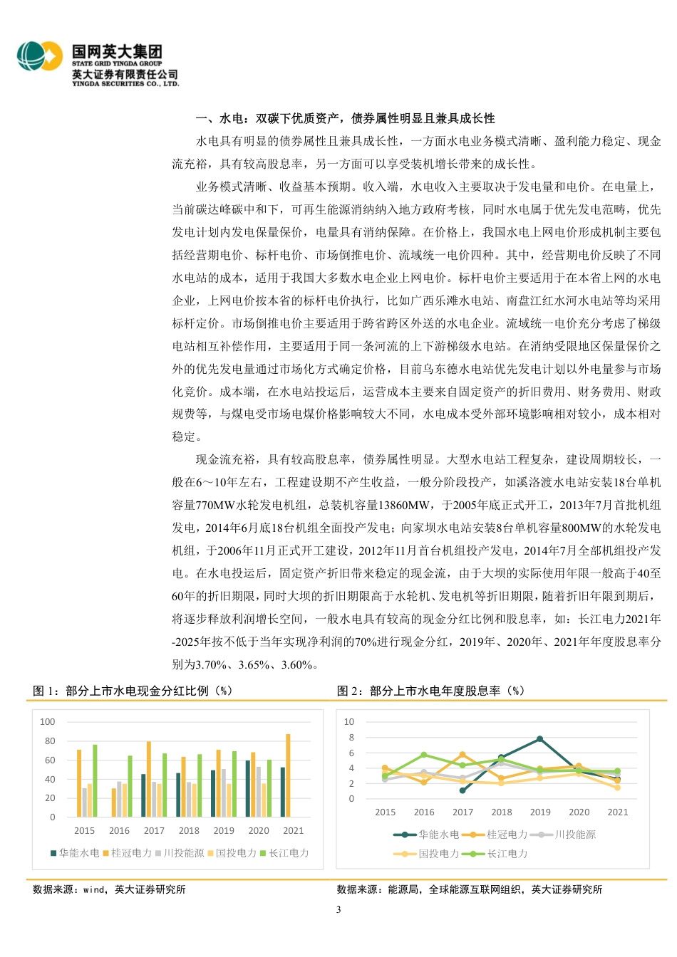 水电：常规水电稀缺资源价值凸显，水光互补成为新的增长驱动力-英大证券_第3页