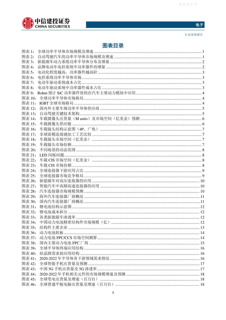 电子行业2022年度策略报告：汽车电子蓄势待发，半导体国产化持续推进_第3页