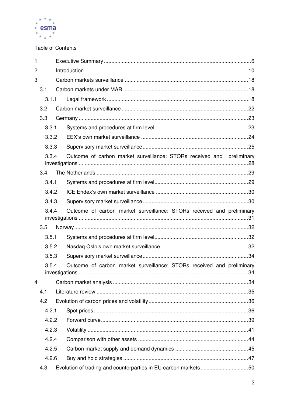 碳排放配额及其衍生品最终报告（英）-欧洲证券和市场管理局（ESMA）_第3页