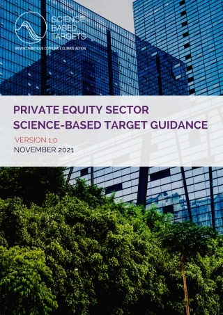 私募股权行业科学碳目标设定指南（英）