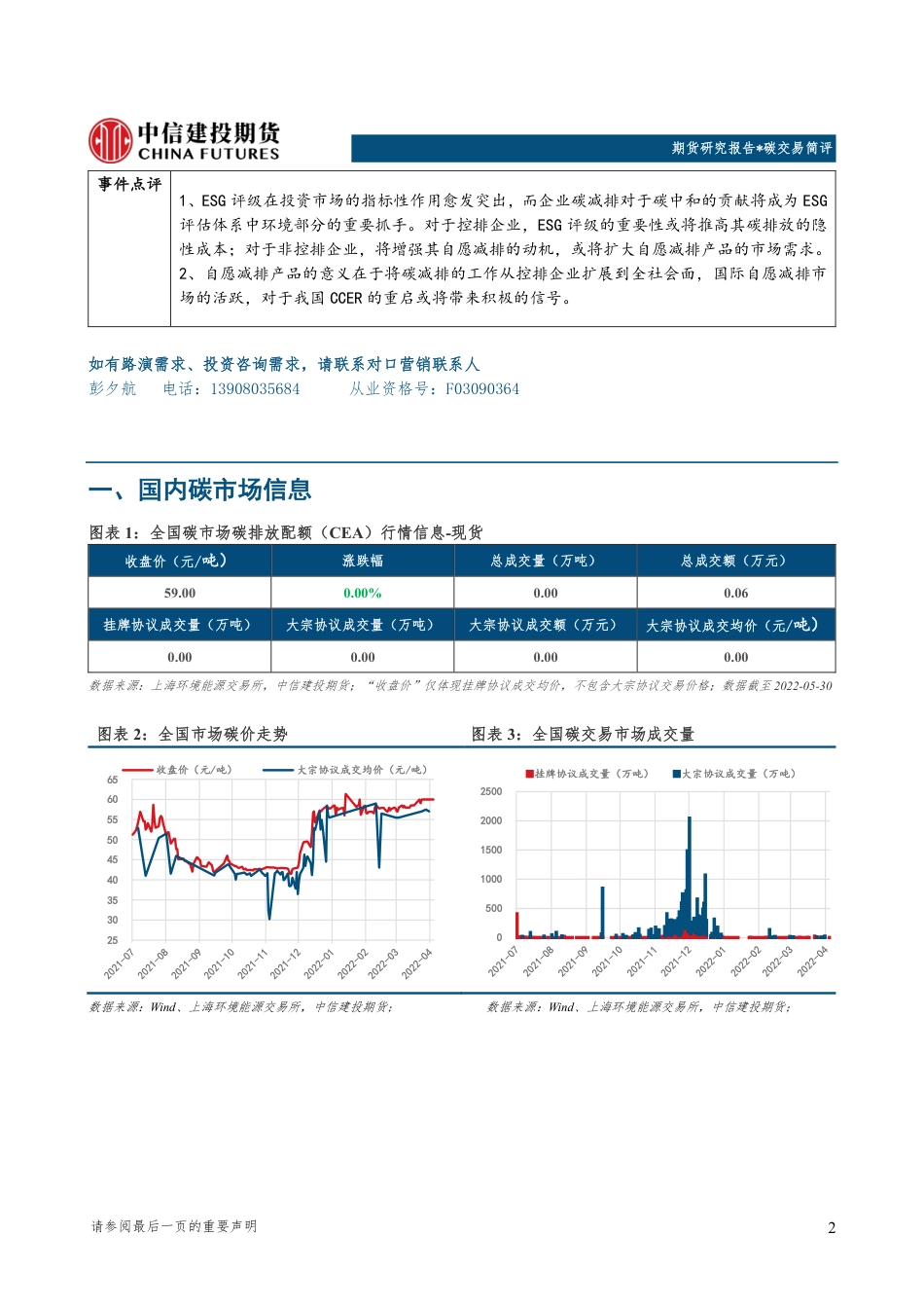 中信建投期货碳交易简评-20220530_第2页
