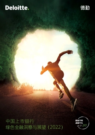 中国上市银行绿色金融洞察与展望（2022）-德勤