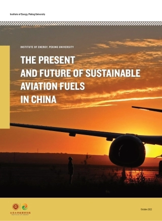 中国可持续航空燃料发展研究报告：现状与展望（英）-北京大学能源研究院