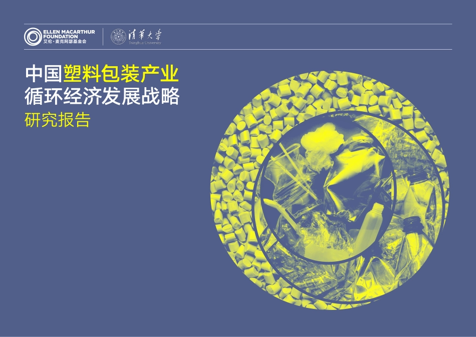 中国塑料包装产业循环经济发展战略研究报告-清华大学_第1页