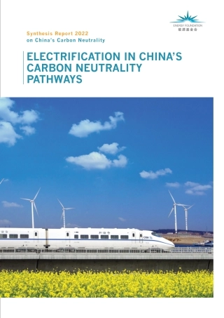 中国碳中和路径中的电气化（英）-能源基金会