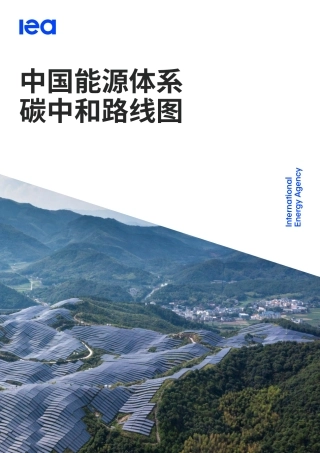 中国能源体系碳中和路线图中文完整版