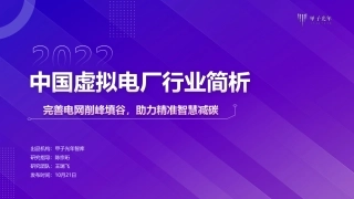 中国虚拟电厂行业简析-甲子光年