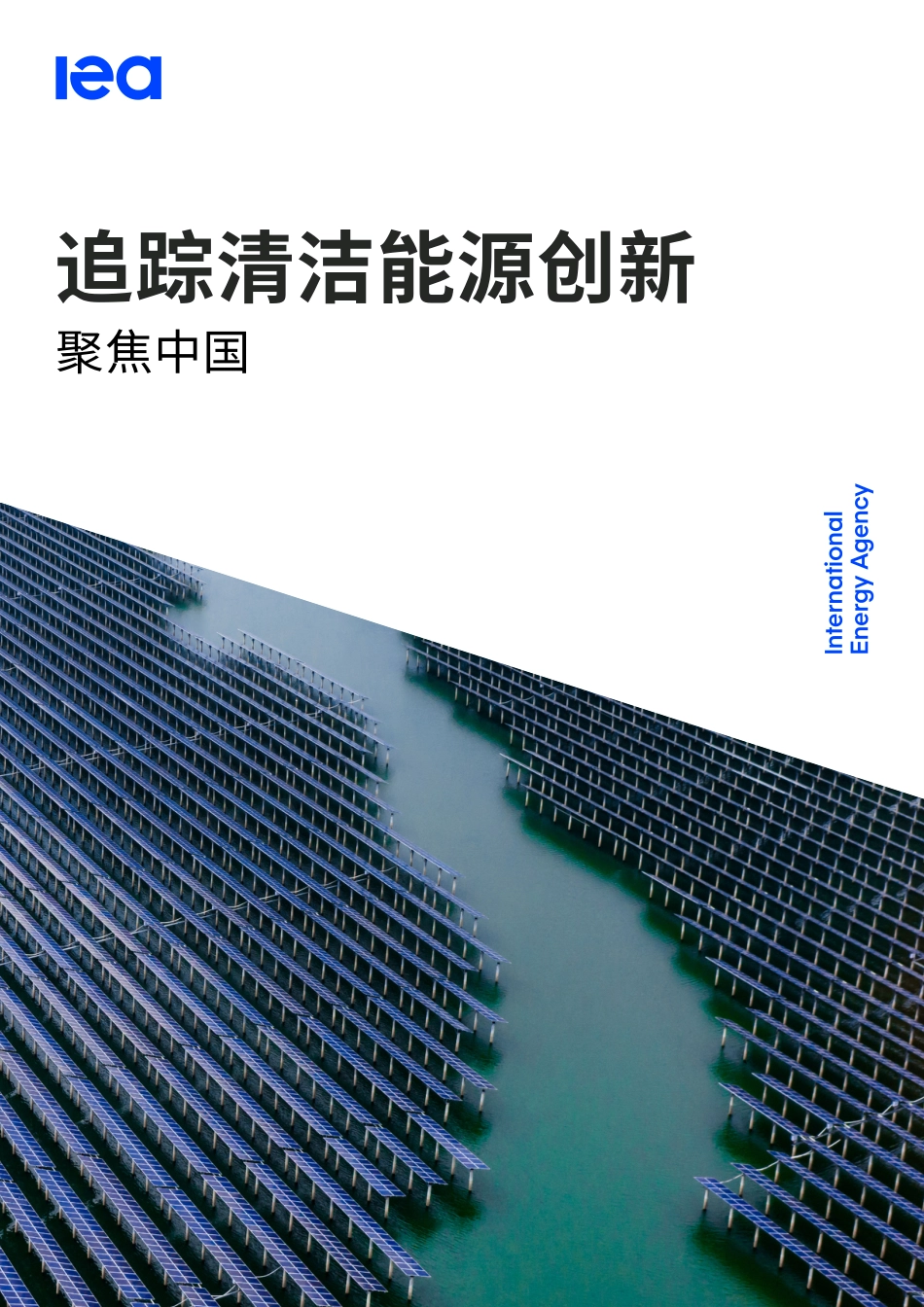 追踪清洁能源创新：聚焦中国-IEA_第1页